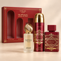 Badee Al Oud Sublime 3-Piece Set by Lattafa — generated studio image of set contents