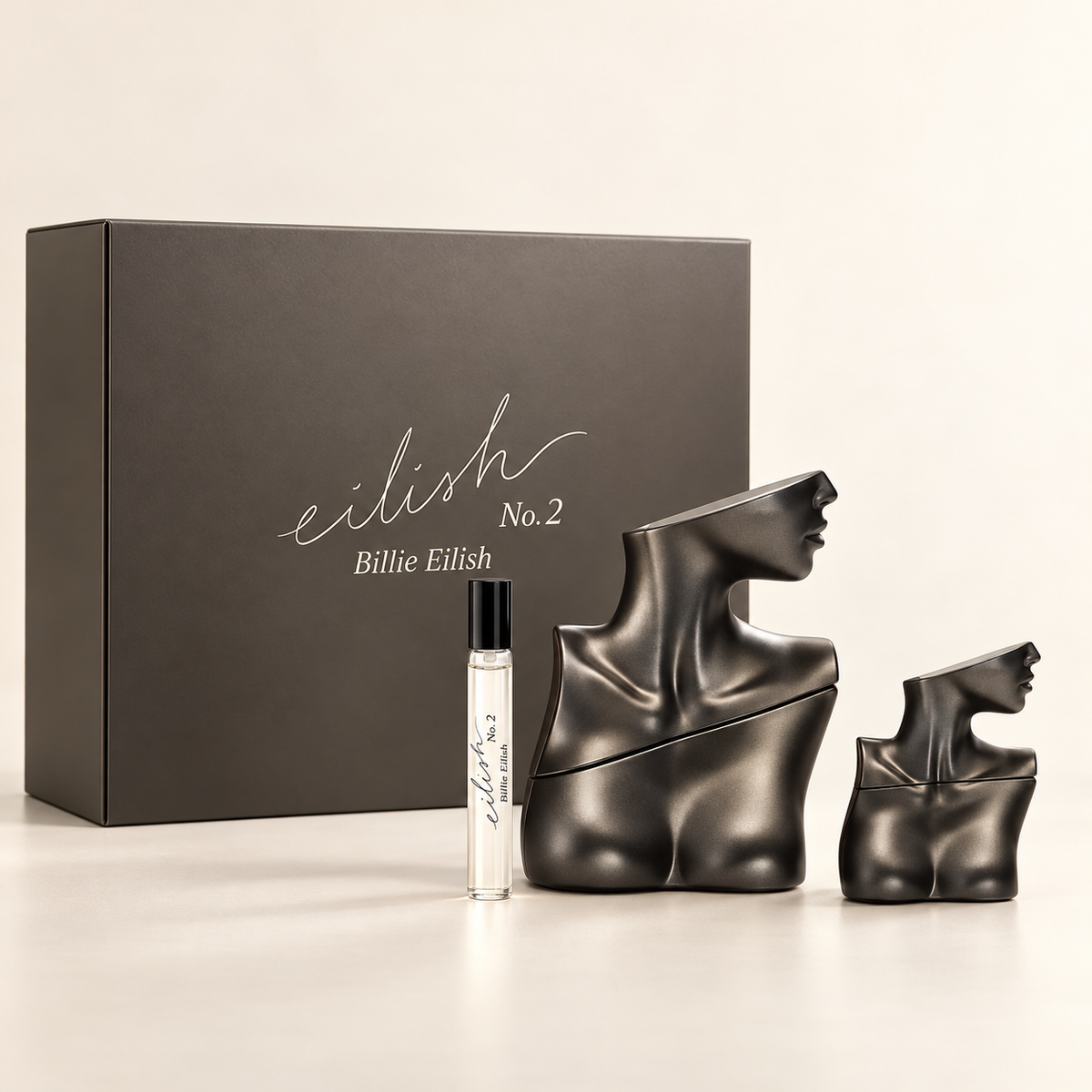 Eilish No. 2 3-Piece Set for Women by Billie Eilish — generated studio image of set contents