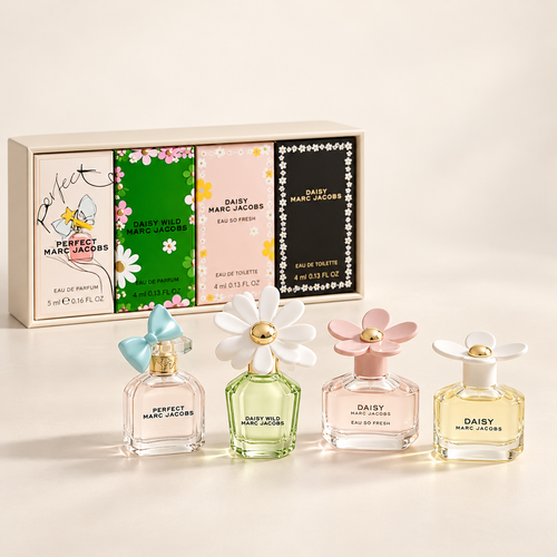 4-Piece Variety Set for Women by Marc Jacobs — generated studio image of set contents