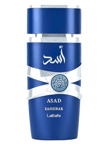 Lattafa Asad Zanzibar Eau de Parfum bottle