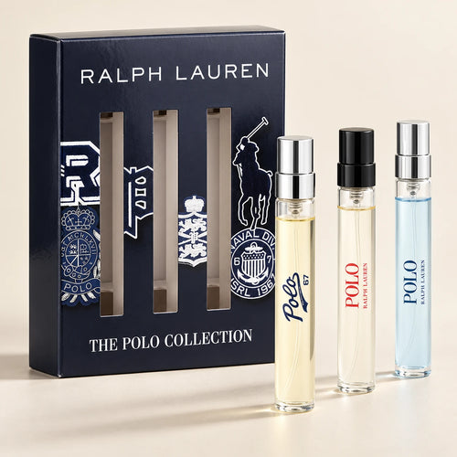 3-Piece Mini Set for Men by Ralph Lauren — generated studio image of set contents