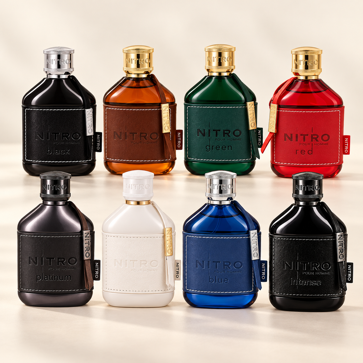 Nitro 8-Piece Mini Set for Men by Dumont Paris — generated studio image of set contents