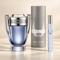 Invictus 3-Piece Set for Men by Paco Rabanne — generated studio image of set contents