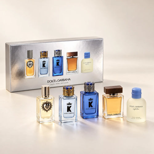 5-Piece Variety Set for Men by Dolce & Gabbana — generated studio image of set contents